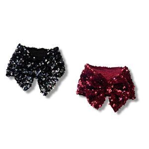 🎀**SET OF TWO** LIKE NEW!! Big Bow Boutique Baby Headbands
